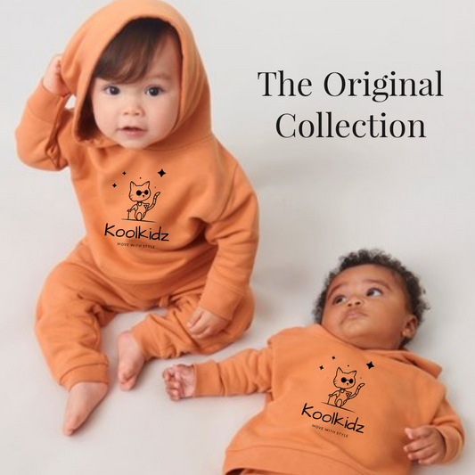 **PRE-ORDER** KoolKidz organic cotton hoodie set