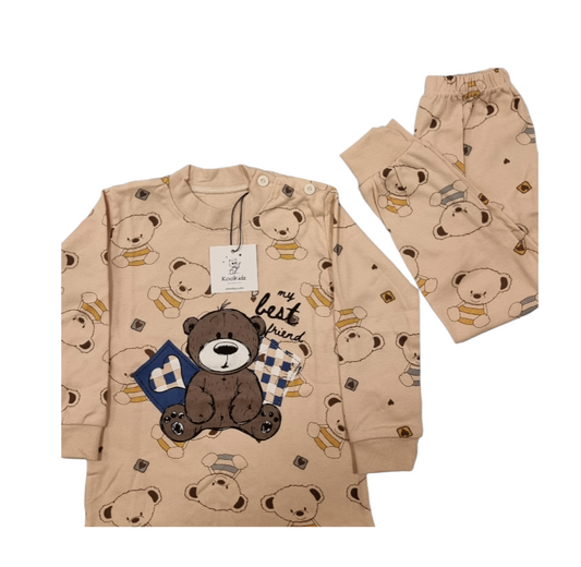 Teddy bear cotton lounge wear