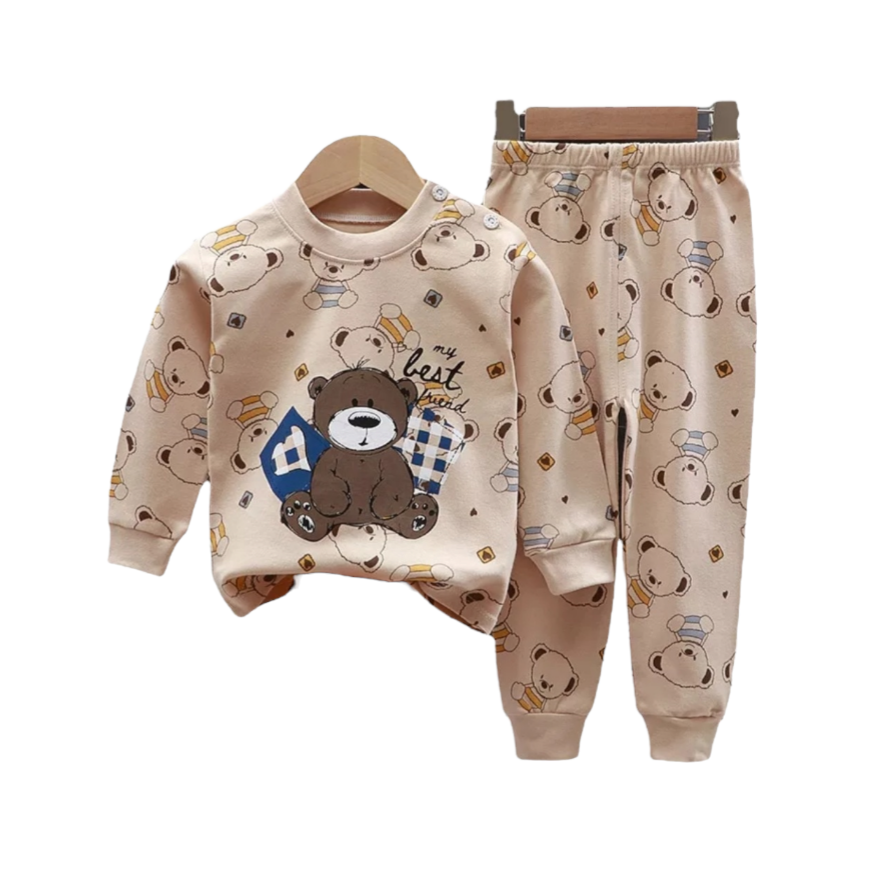 Teddy bear cotton lounge wear