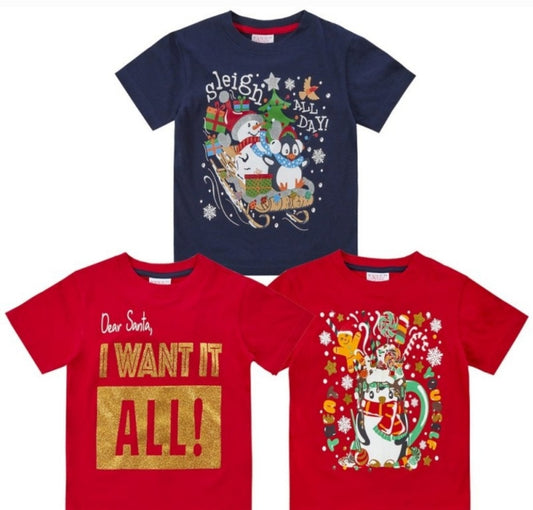 Festive Christmas T-shirts